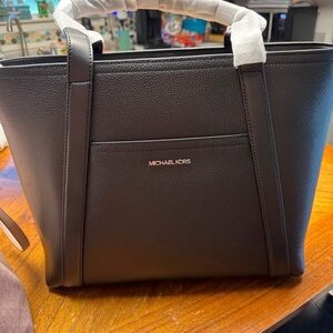 Michael Kors Black Saffiano Leather Tote
